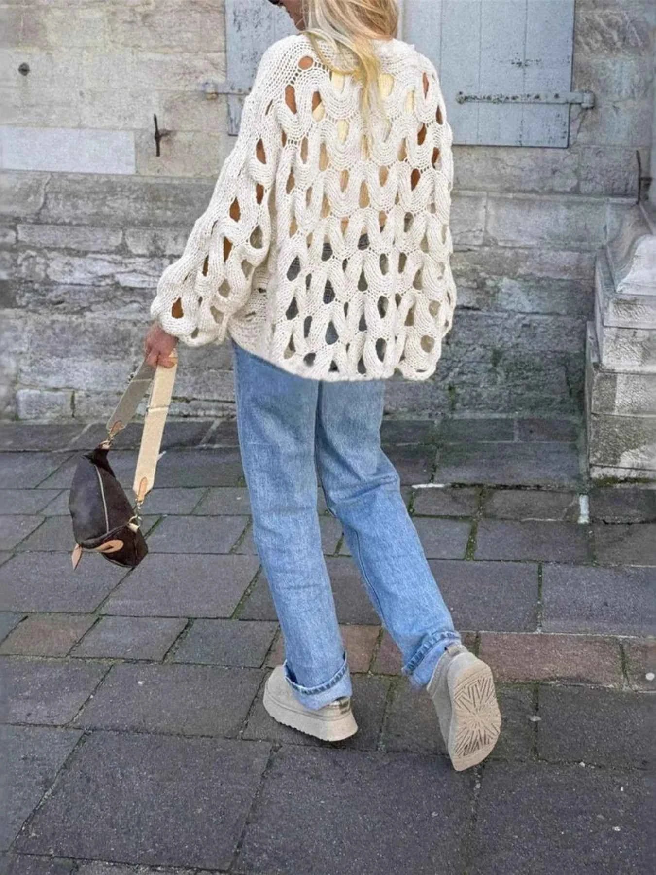 Chunky Cable Knit Hollow Out Sweater 73233edd79a248f980ba6d3a2c27427d-Max-Origin