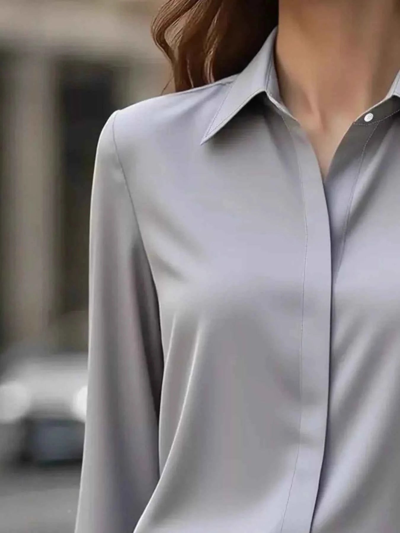 Button Down Collared Neck Long Sleeve Shirt 733aa9da-60d1-47b6-96e6-ffa6b9d663cc-Max-Origin