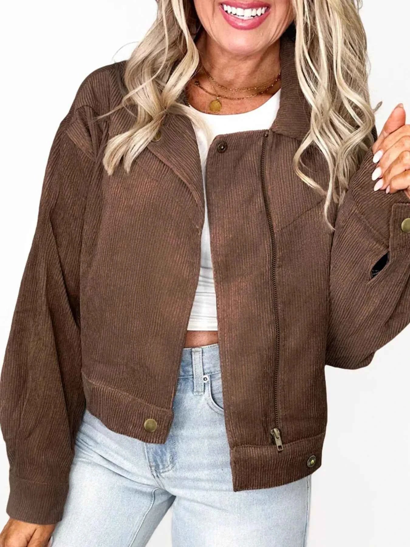Corduroy Cropped Bomber Jacket 734f78d7-5bdc-46b3-a65f-1e8ff107f4b2-Max-Origin