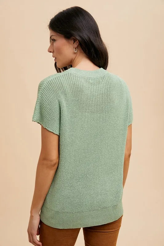 Annie Wear Large Flower Embo Dolman Sleeve Summer Sweater Top 735cbe0418af474da902b80879fa7ce7-Max-Origin