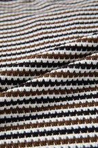 Stripe Textured Knit Long Sleeve T-Shirt 736ade8e-173b-40df-bbc6-990c81a692ca