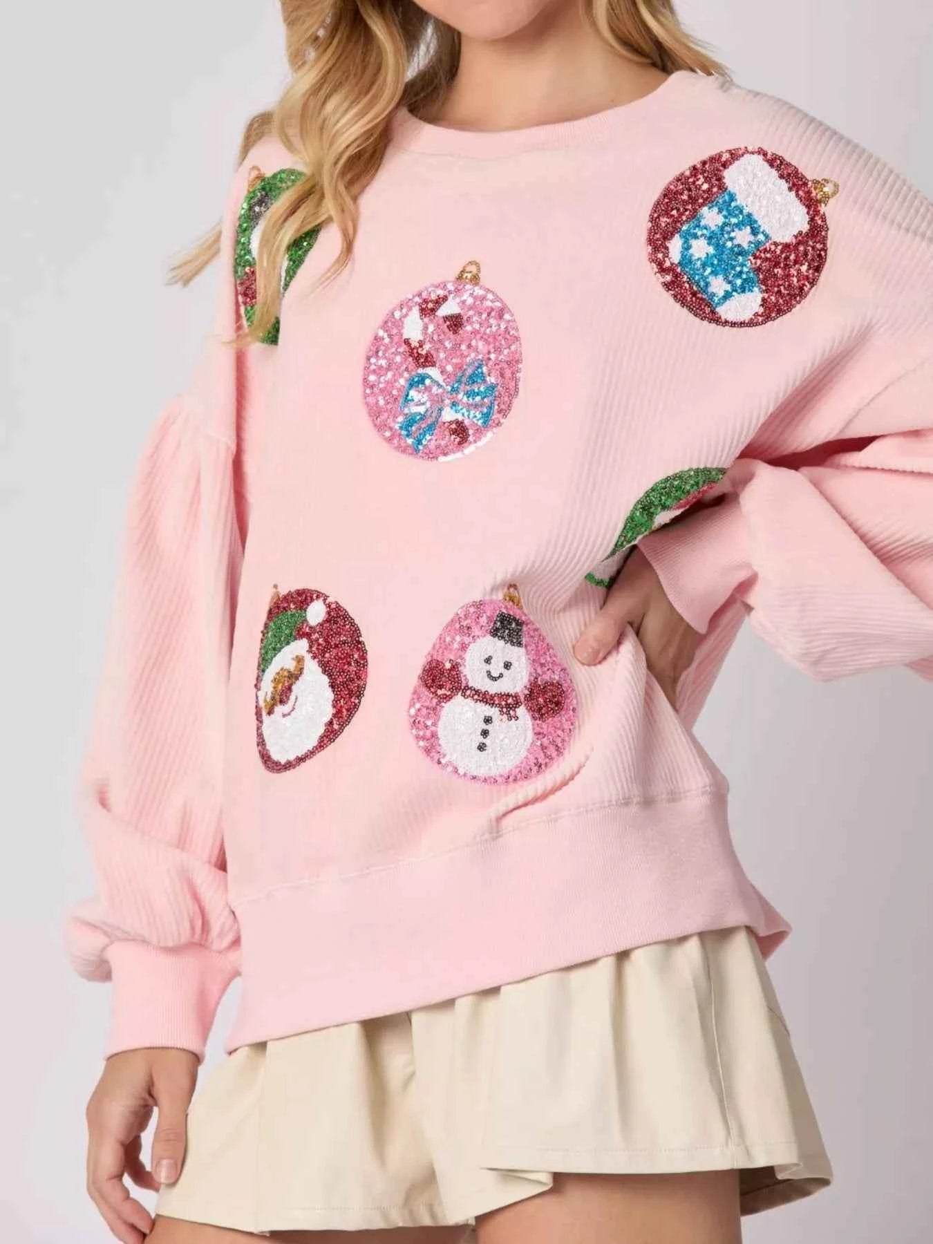 Christmas Sequin Embellished Sweatshirt 7381d4a6-e1ab-4d1c-b193-0e64d2f2fba5-Max-Origin