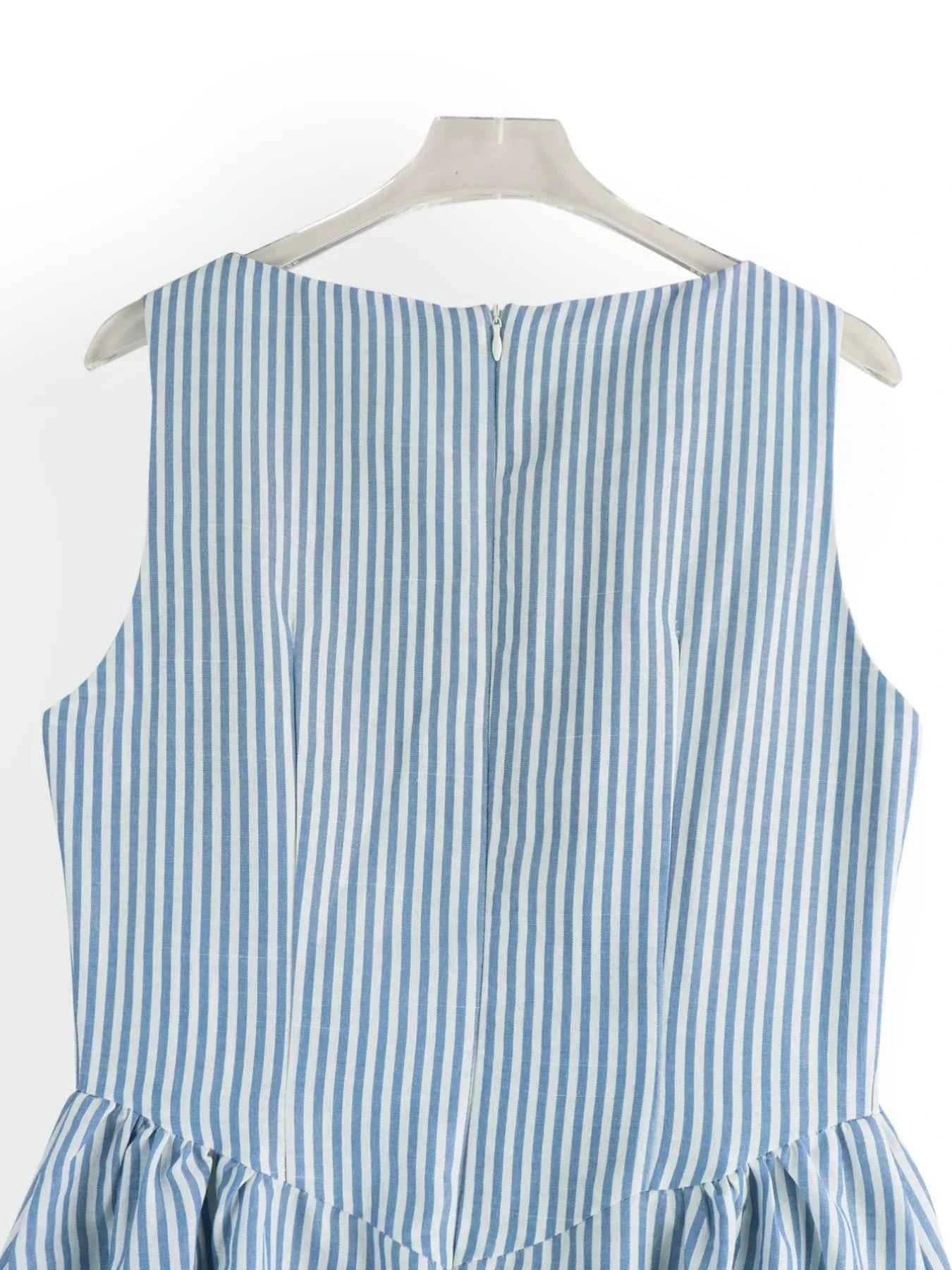 Sleeveless Striped Midi Dress 738b3472-bcd9-44c4-92f0-c5e777cf2b2d-Max-Origin