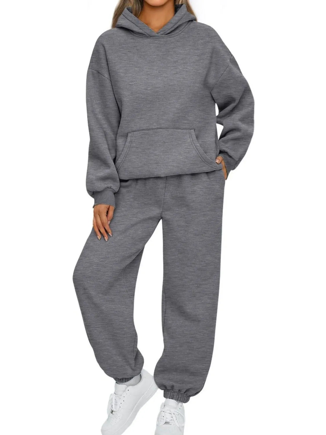 Full Size Kangaroo Pocket Hoodie and Joggers Set Plus Size Dark Gray 739ac891-bdd4-4f46-883e-b12c6bdf4936-Max-Origin