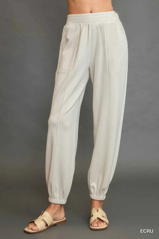 Drawstring Jogger Pants with Front Seam Detail 739fa879-70cd-42f6-90e9-b13a433debf5-Max-Origin