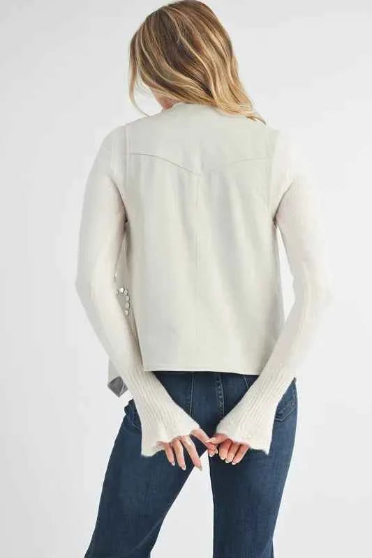 Aemi + Co Heart Rivet Detail Suede Vest Coat 73c50fc4-0f6e-42f7-8c8a-88800adece63-Max-Origin