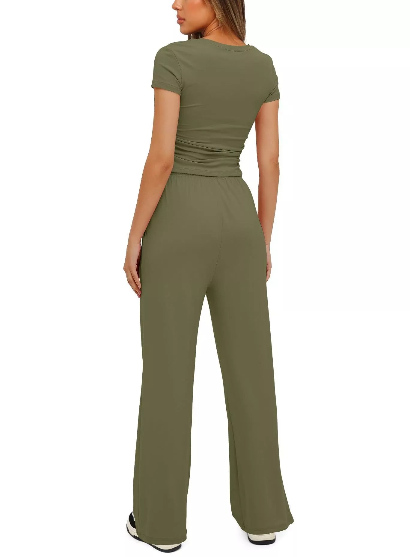 Round Neck Short Sleeve T-Shirt and Pants Set 73d86081-4543-445e-a71a-26f8ceacc038-Max-Origin