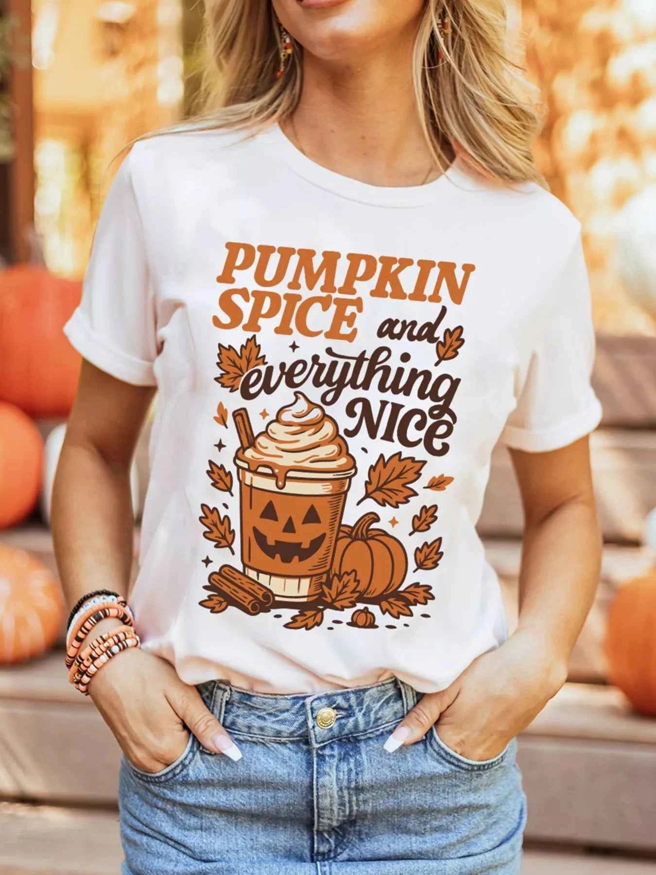 Fall Vibe Thanksgiving Graphic T Shirt White 73f7e143-b41f-4fb5-817d-0609d7e6a1f5-Max-Origin
