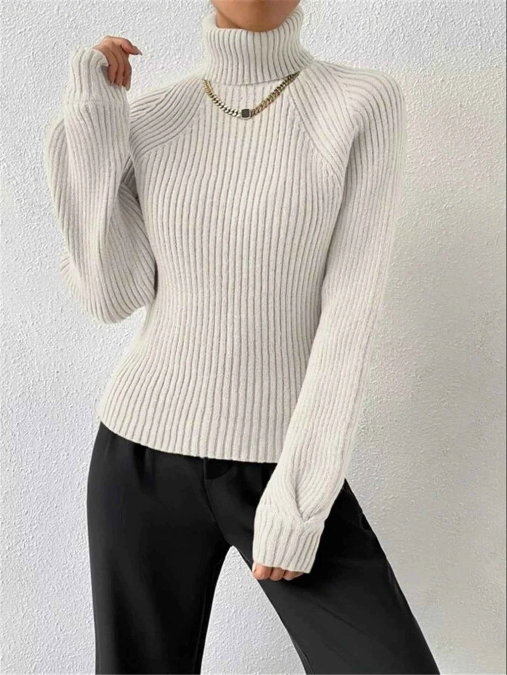 Ribbed Knit Turtleneck Sweater 7450e0a20fd54187a6826c9b217ef21b-Max-Origin