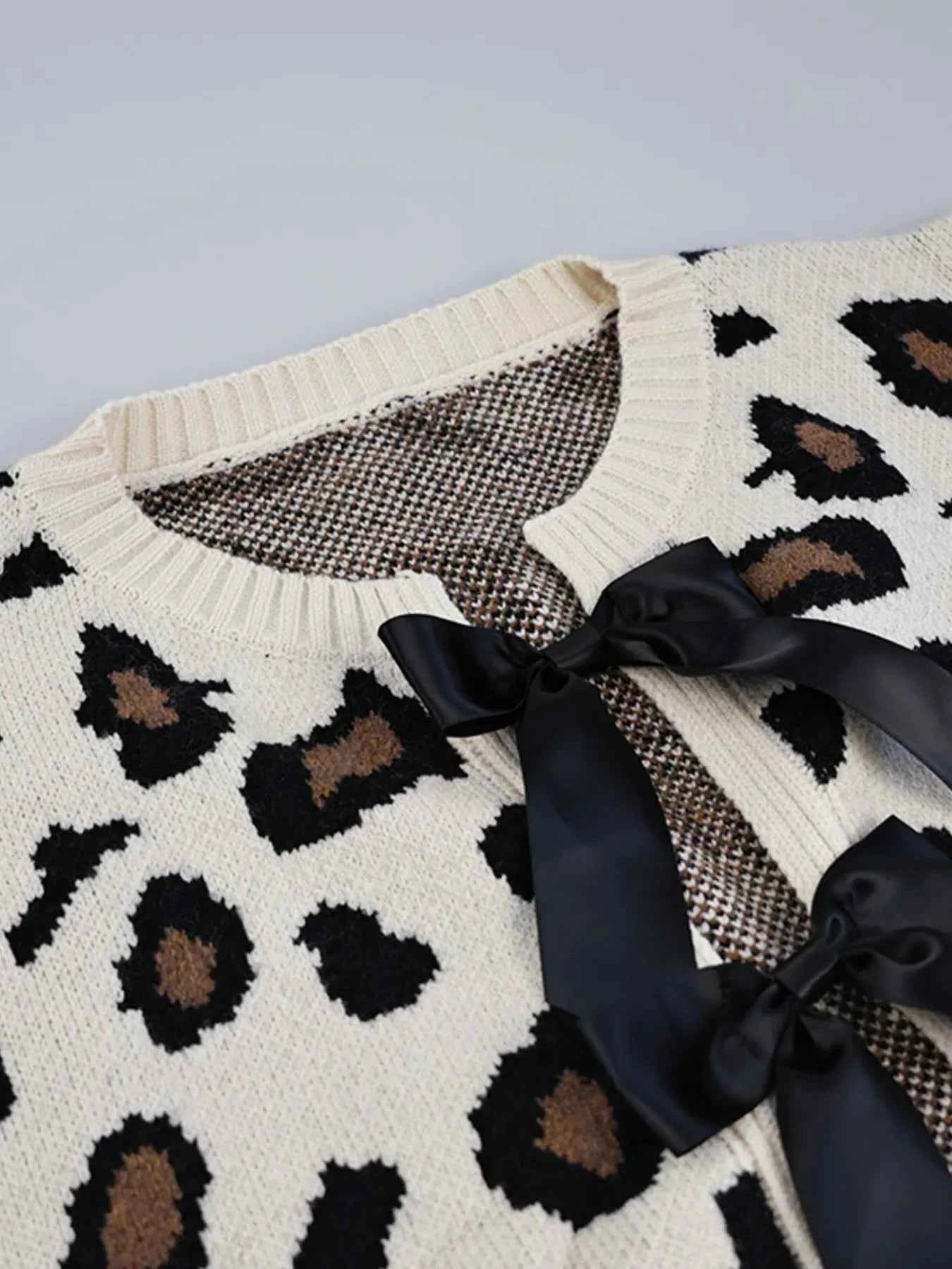 Leopard Tie Front Cardigan 74562f1835a64b3aad8677dc3236a541-Max-Origin