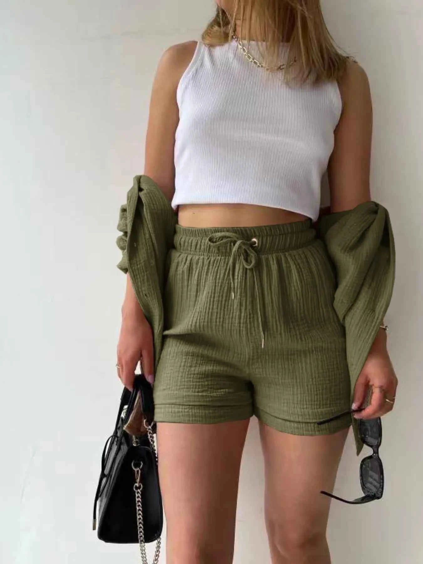 Button Up Shirt and Shorts Set 74e19b9718e54a8c8a0653e8275a4bea-Max-Origin