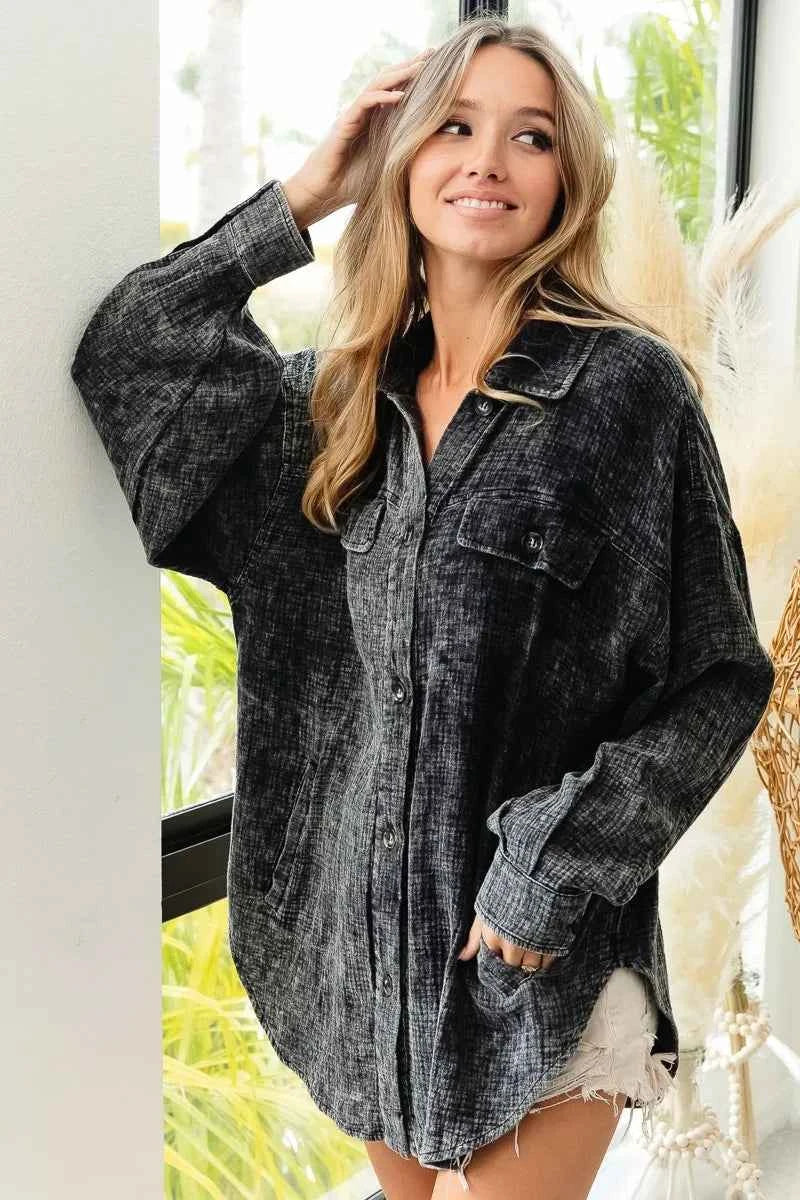 BiBi Vintage Washed Wrinkle Gauze Shacket 7504c2d0948b449c95980ebfce96d0e2-Max-Origin