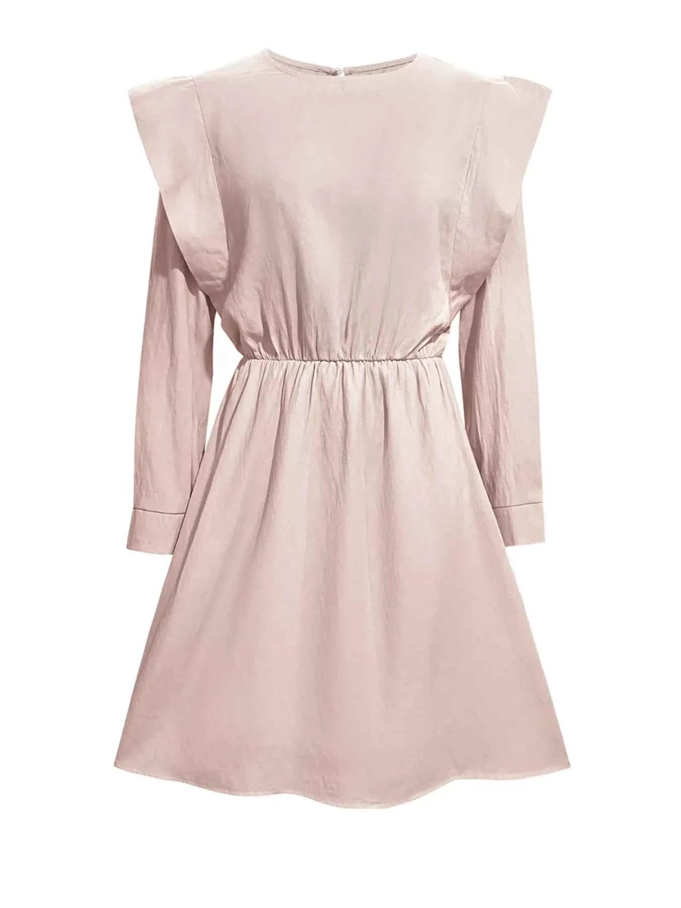 Ruffled Long Sleeve Mini Dress 751e5542-9bfb-4c5c-a826-295ed8473405-Max-Origin