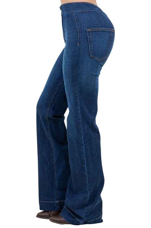 Harley Wide Leg Dark Blue- Inseam 34 752c5313-f006-4f34-a928-2127e9fd2384