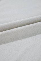 Black Shirred Hem Crop Tank Top Loose Shorts Cardigan 3 Piece Pajama Set 753f4e718e544538