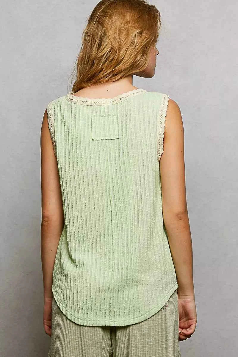 POL Ribbed Round Neck Tank with Lace Trim 756450f7-fcfe-42cf-8dc8-612be0b7f88b-Max-Origin