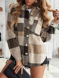 Plaid Button-Down Shirt Apricot 756b1e8f-f19e-4792-bb08-b9ce744d601c-Max-Origin