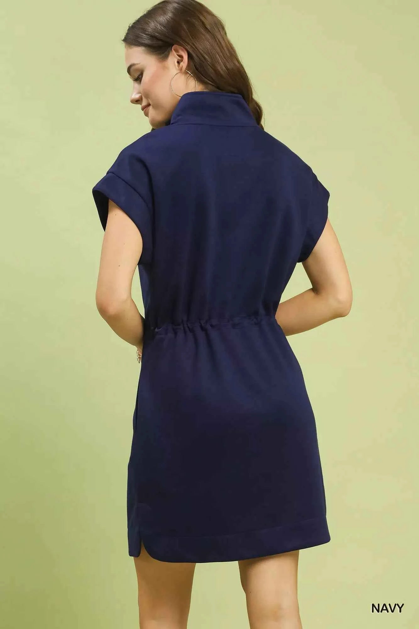 Umgee Dolman Sleeve Zip Detail Dress 756c840b-79bf-4bc9-b57a-a6d2b581538b-Max-Origin