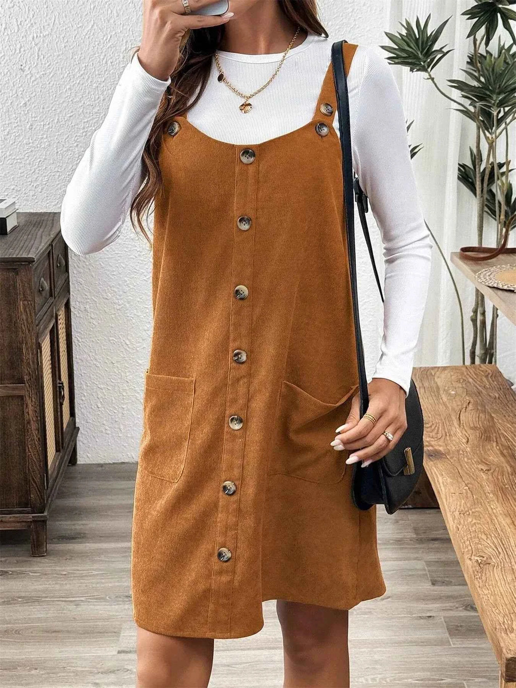 Corduroy Overall Dress with Pockets 75b1f3ed39294a47b8b9c76114d6e551-Max-Origin