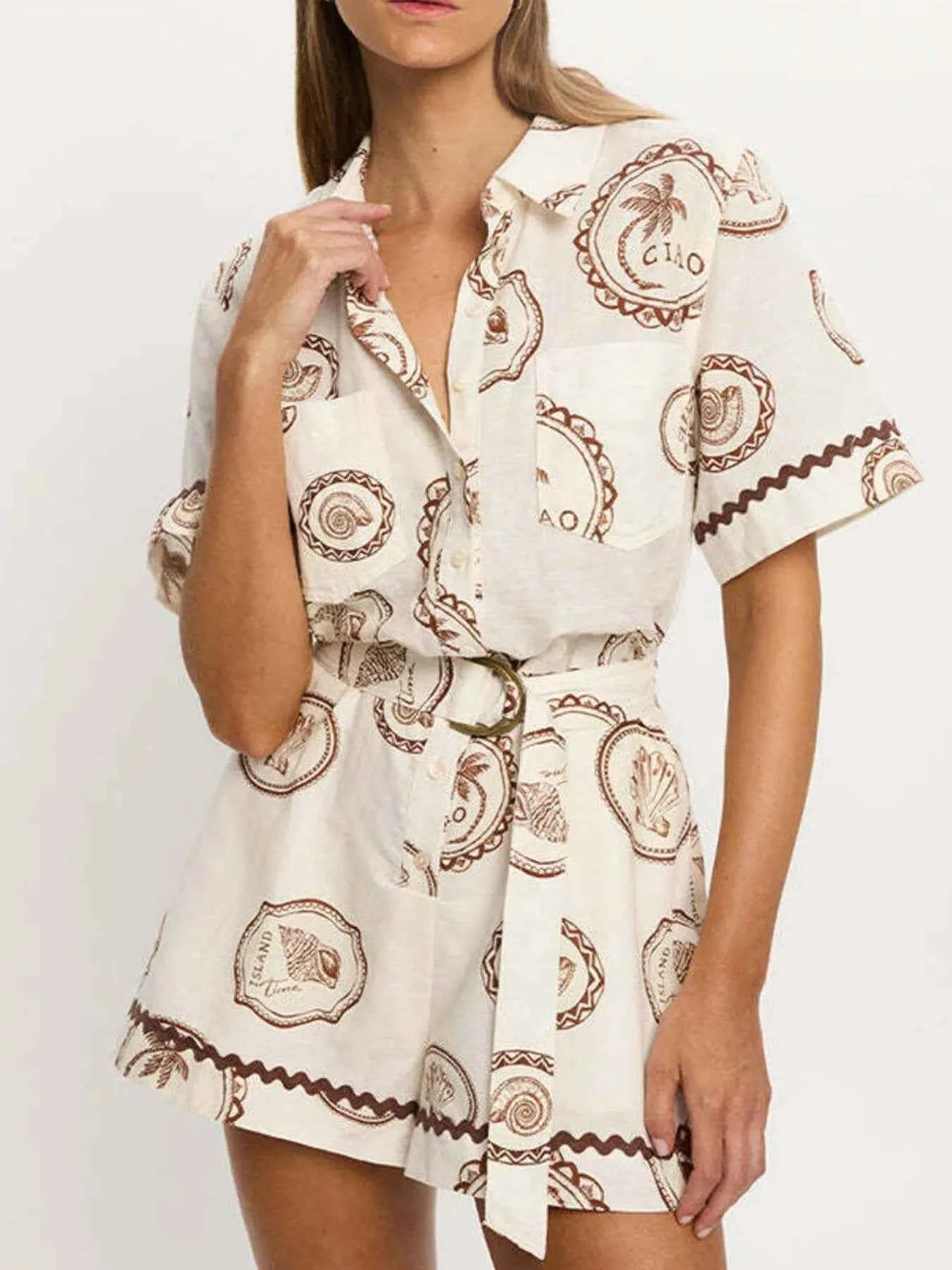 Printed Button-Up Half Sleeve Romper 75d3a9e1-2ea0-4e71-bef0-e2acdbbea896-Max-Origin