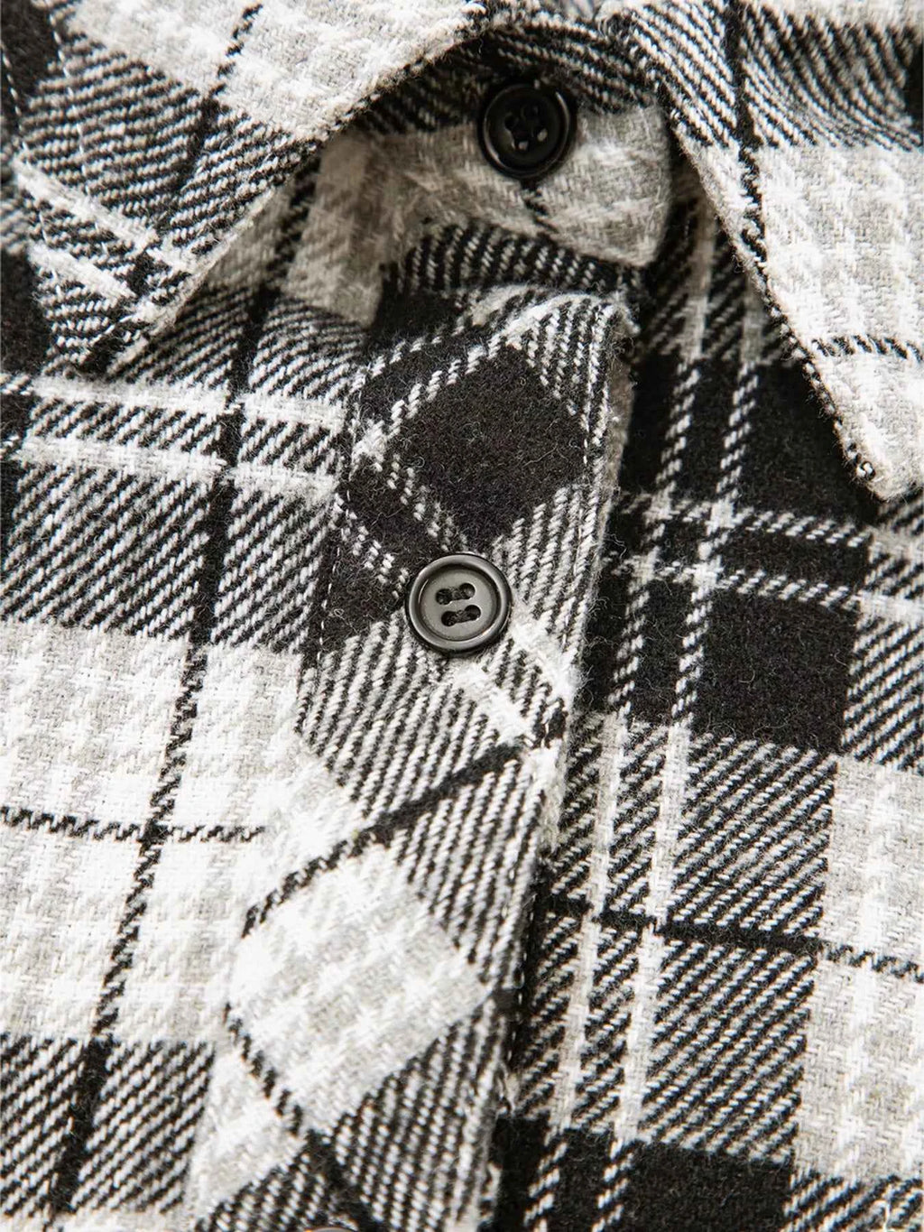 Plaid Print Chest Pockets Buttoned Shirt 762b56aca9f6406d9f6ac495be92dd09-Max-Origin