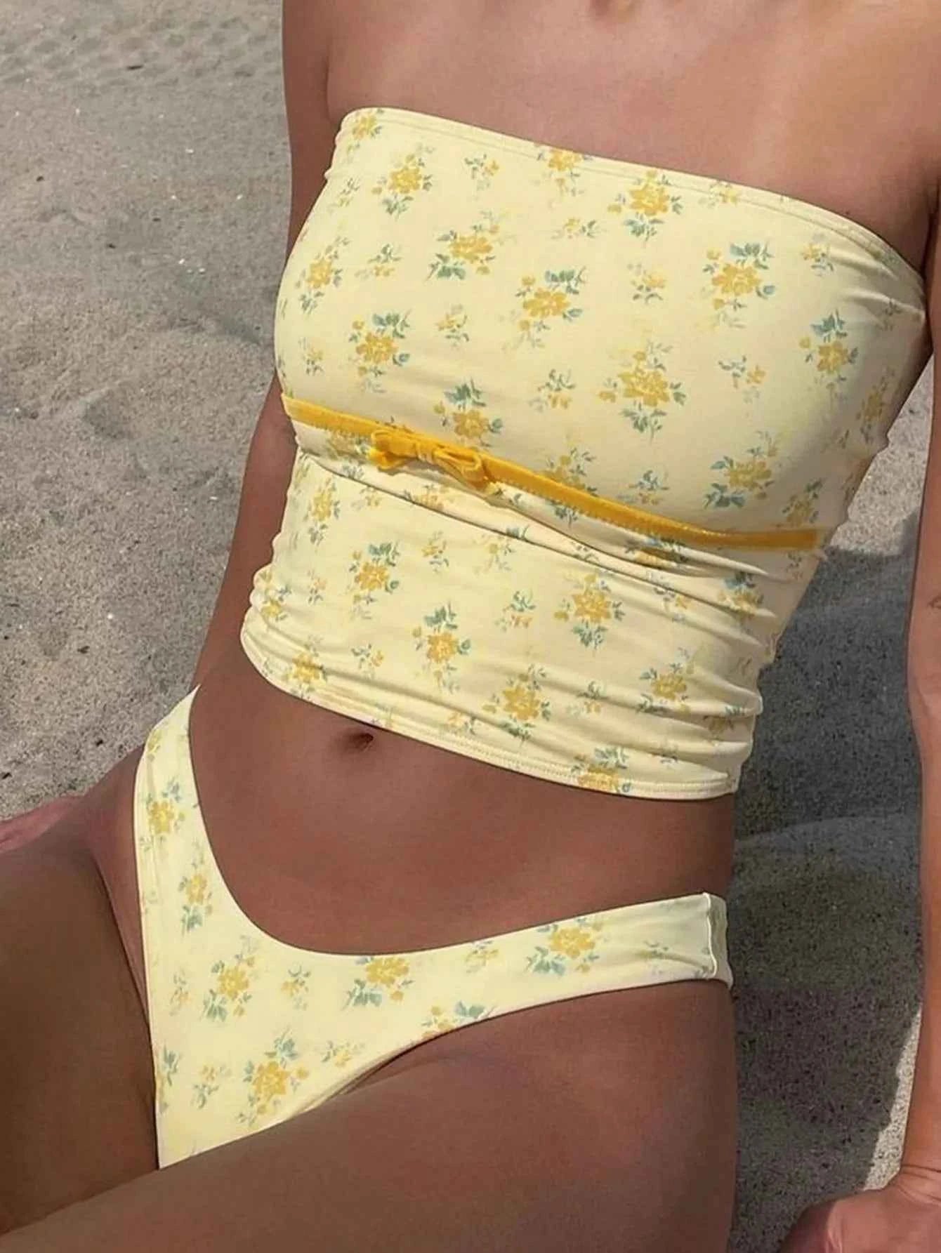 Floral Tube Top and Bottom Set 763983c0-4370-48d1-8b32-6b1041d69d32-Max-Origin