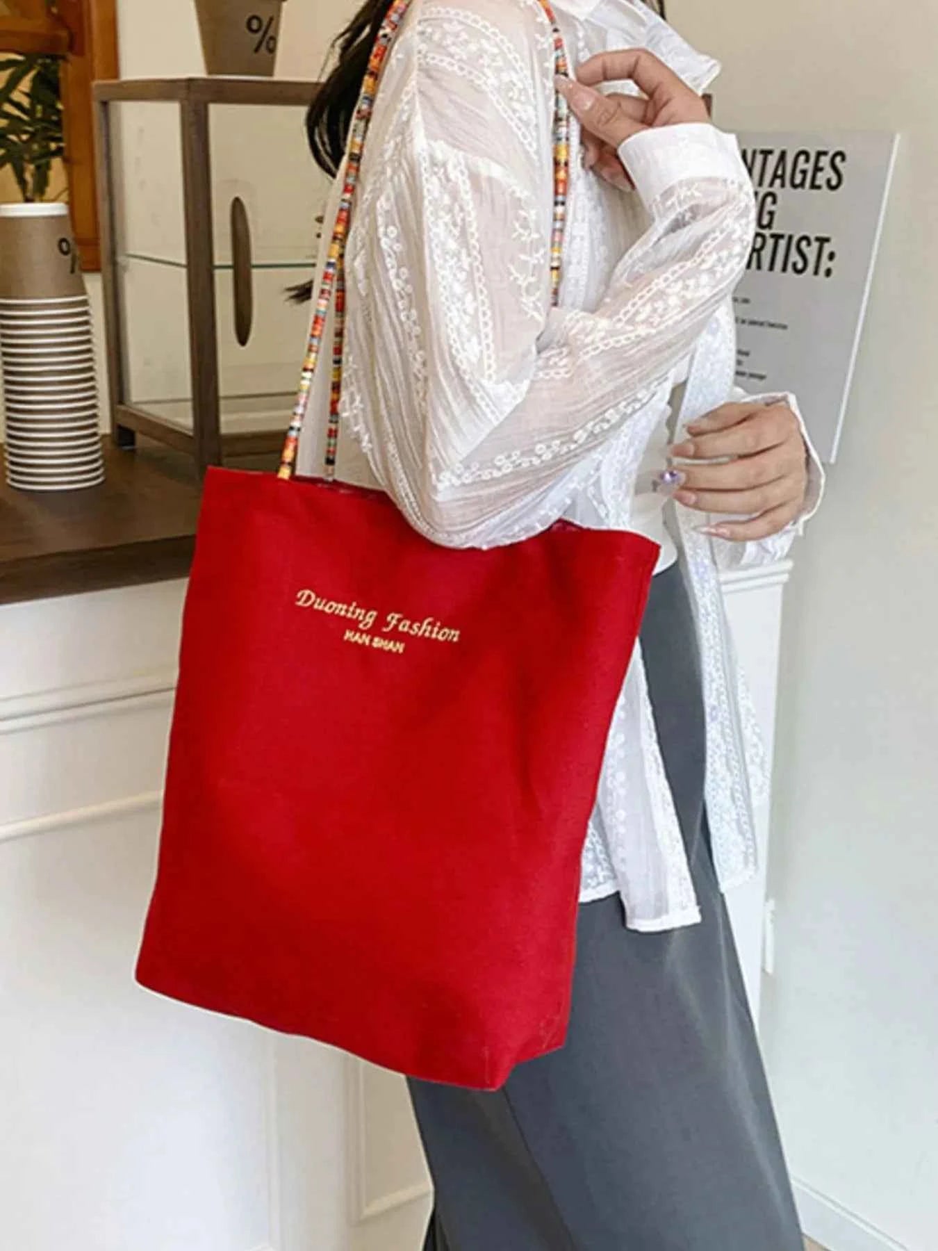 Gingham Pattern Tote Bag 76688bba-2772-4fde-8492-1c798378afa9-Max-Origin