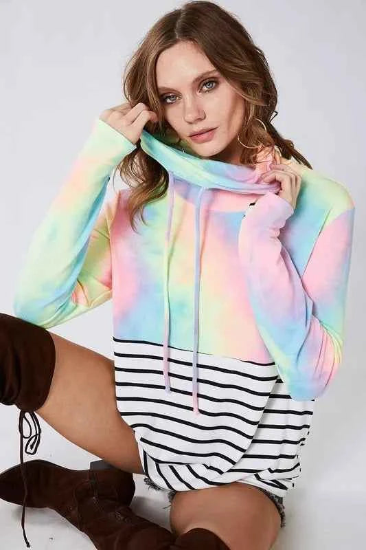 Tie Dye French Terry Cowl Neck Top PASTEL TIEDYE 766ab76c252e4e0ab6fd1652a8d8a98f-Max-Origin