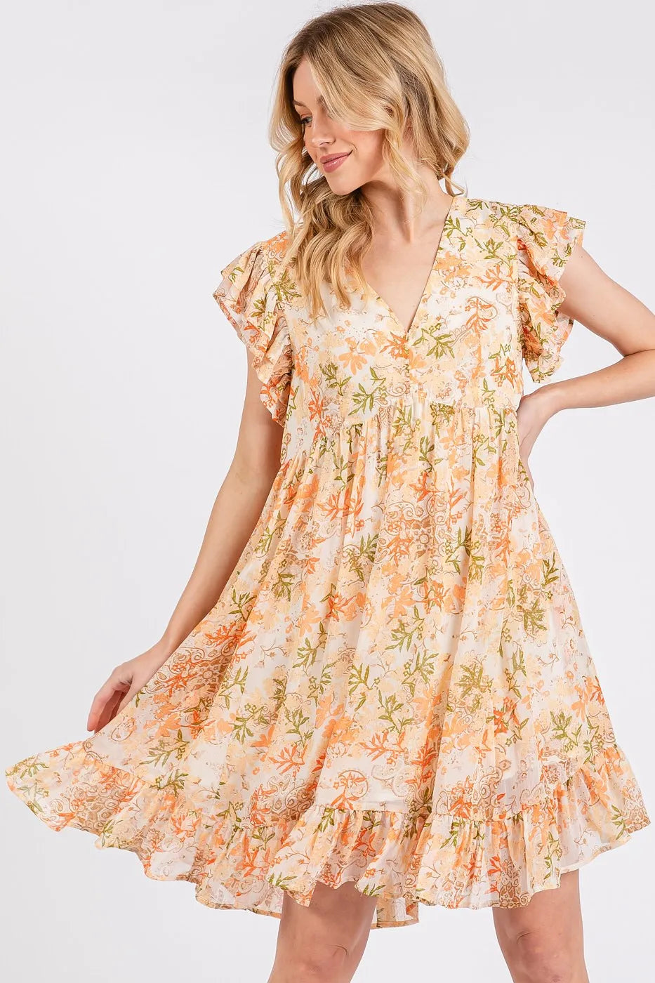 Mittoshop Floral Chiffon Ruffle Short Sleeve Mini Dress 76b0b3ccc0c14ad59b9e23eaf0a3a196-Max-Origin