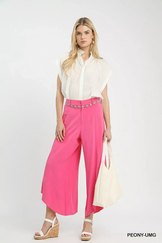 Flowy Asymmetrical Hem Wide Leg Pants 76c3b966-cdab-469d-b658-a01faa5c2c52-Max-Origin