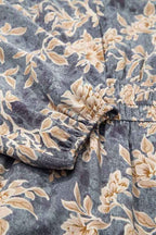 Floral Smocked High Waist Long Sleeve Dress 76d32932-9ec1-4478-a5bc-cb1f7b974f81