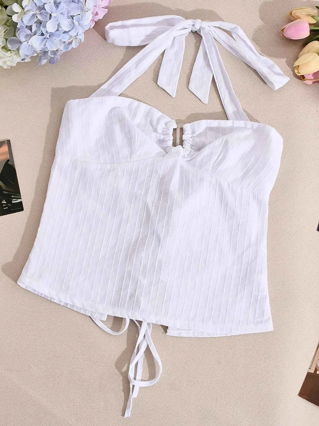 Halter Neck Cami Top 76de0cbb0b6f4a87a106aafb09e8528e-Max-Origin