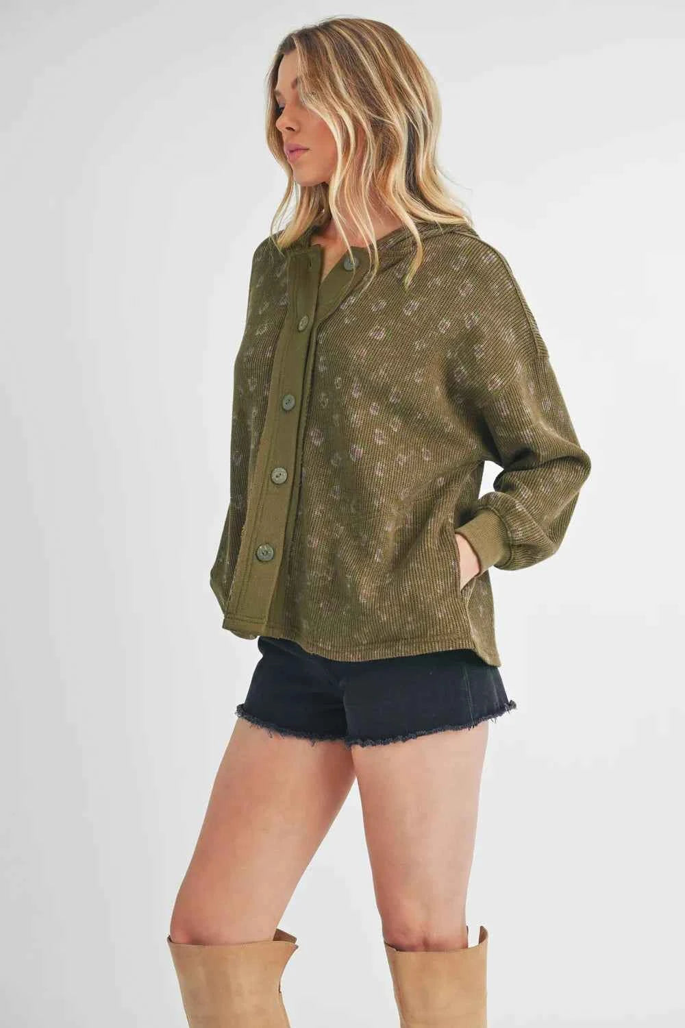 Aemi + Co Floral Button Up Hooded Jacket 76df69d3-5bb3-45b3-8d5a-11b82819d1f9-Max