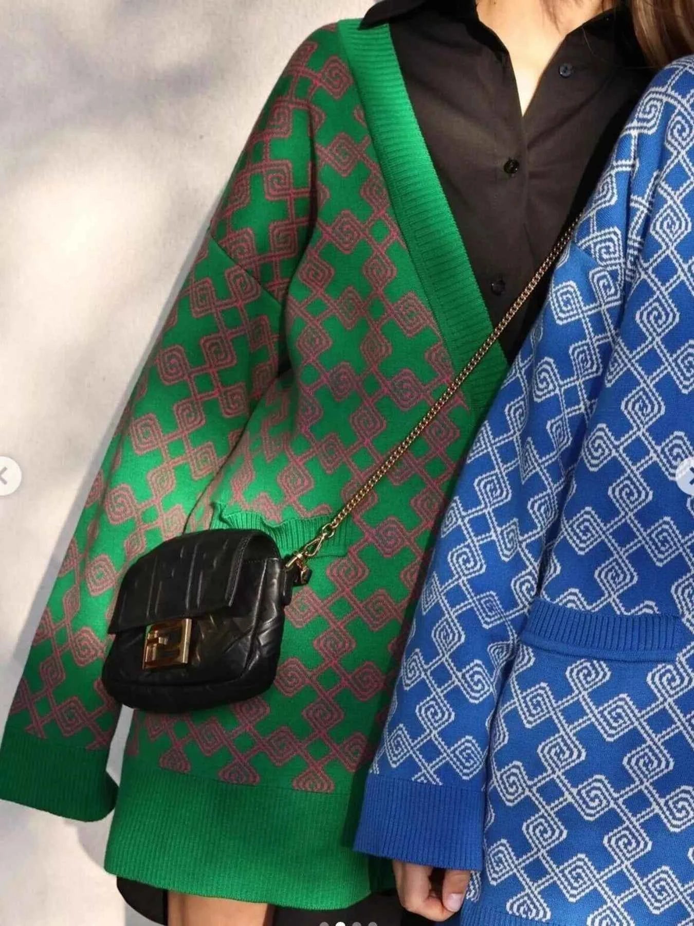 Geometric Pattern Button-Down Cardigan 770eb00e-db34-4c6d-8f34-d7d214e54ef1-Max-Origin