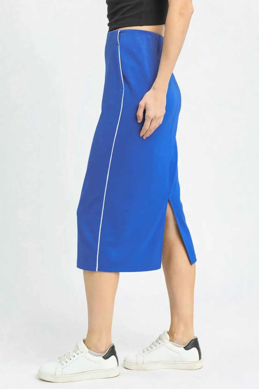 Umgee Midi Pencil Skirt with Contrast Piping Detail 7728086b-1f46-4091-8b61-ea44b8b27c1c-Max-Origin