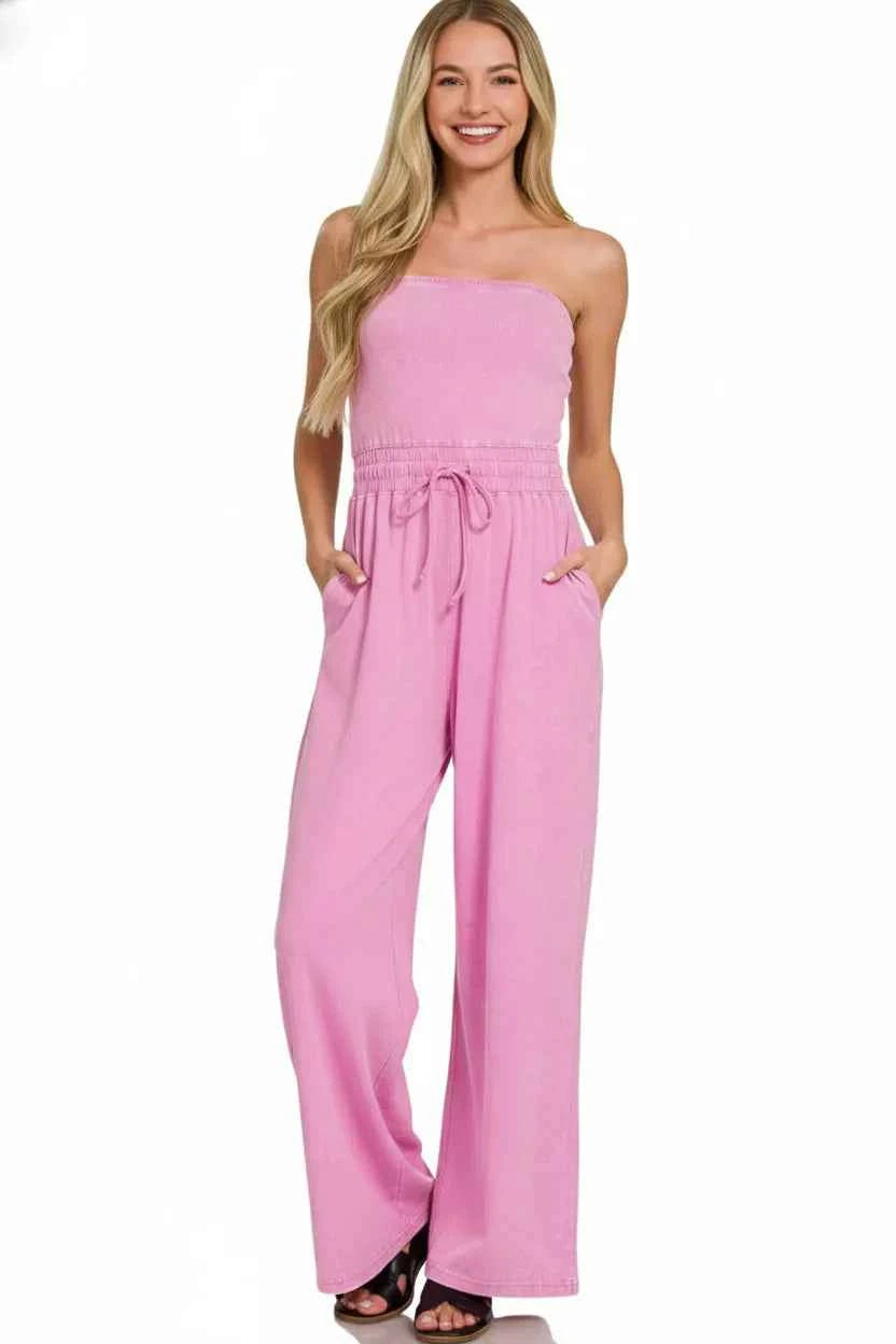 Zenana Acid Washed Strapless Tube Top Jumpsuit 775d66fb-dfea-4c86-8187-d24cb17d78ad-Max-Origin