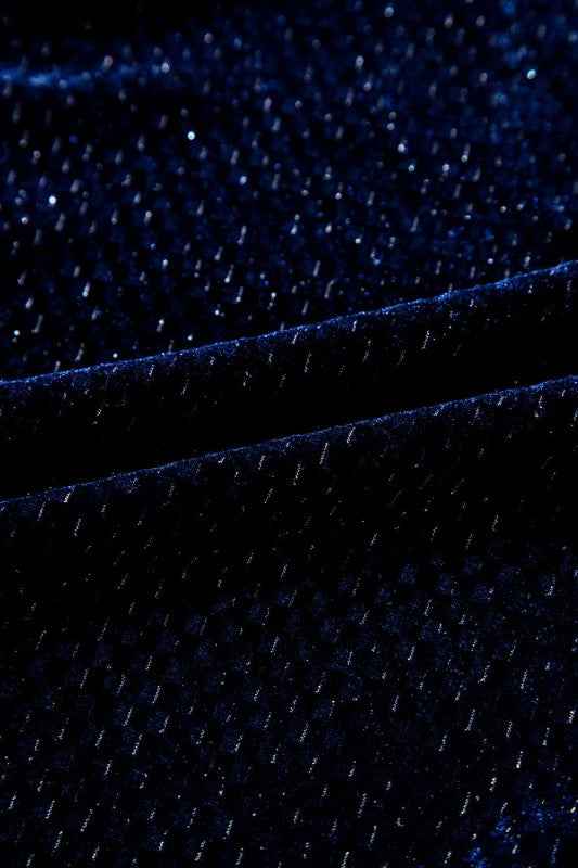 Plus Size Textured Velvet Buttoned Tiered Dress 77718a52-8e47-464f-8fc8-864ca4d534fc