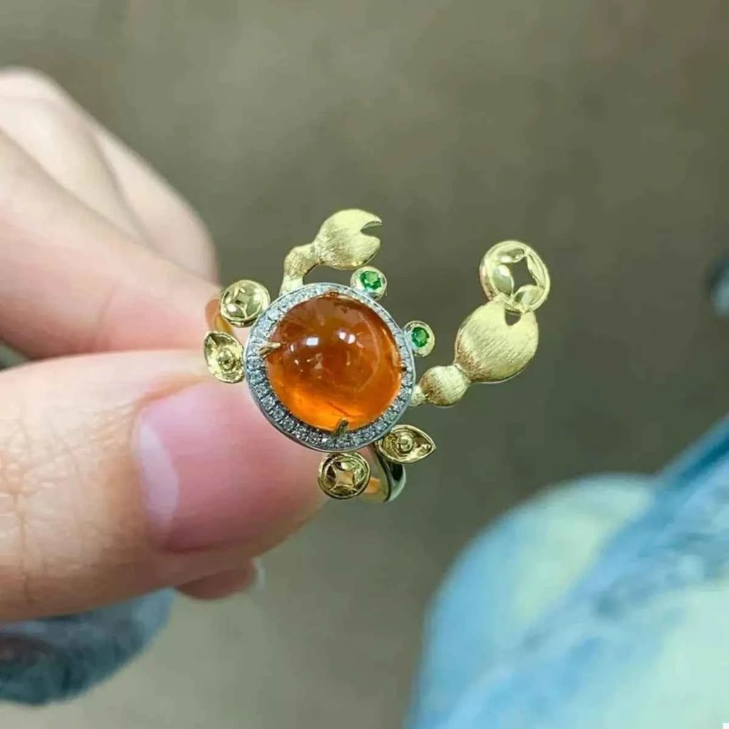 18K Gold-Plated Crab Ring 7774a7e6-f9e4-43f8-9708-d05e3bfe8e02-Max-Origin