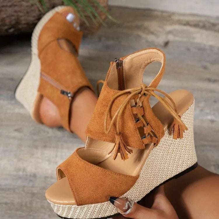 Peep Toe Wedge Sandals 77a6e057-0ebf-480a-918d-85722ab49acc-Max-Origin