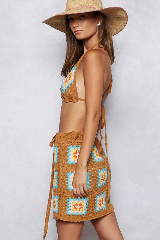 Crochet Halter Neck Cami and Skirt Sweater Set 77ca44bf-0bc7-4d77-94d6-549140a26f69-Max-Origin