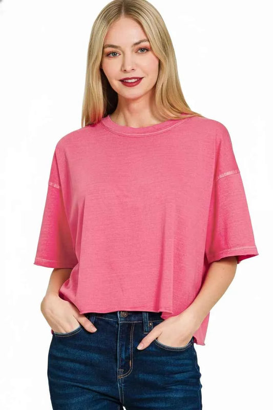 Pigment Dye & Enzyme Washed Oversized Crop Box Tee 7800f056-254a-4b98-bfd0-db45623a4958-Max-Origin