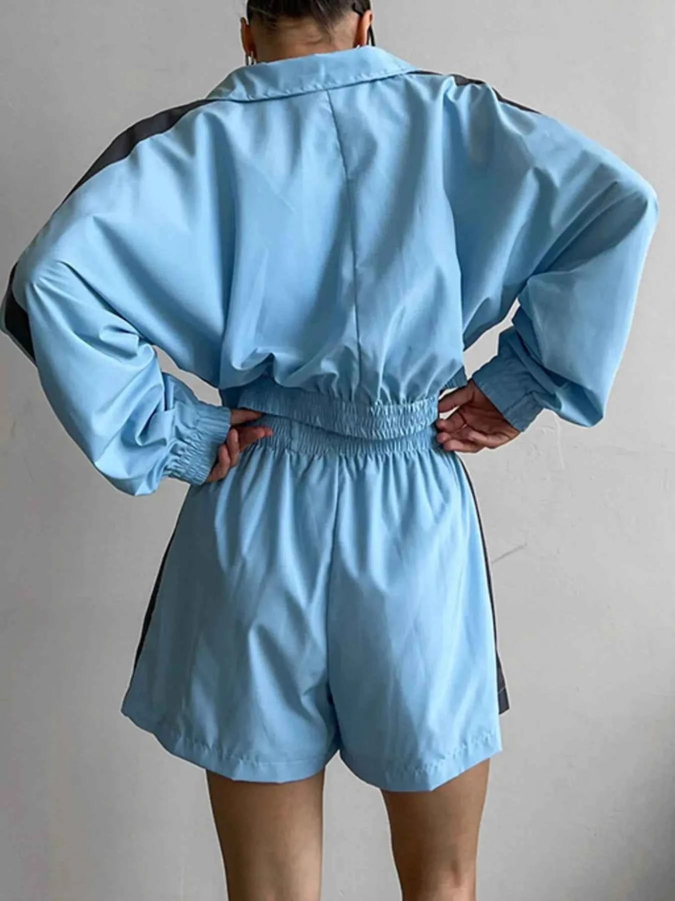 Zip Up Long Sleeve Jacket and Shorts Set 782edd46-4eed-4ef8-a841-56a3e8e7cabb-Max-Origin