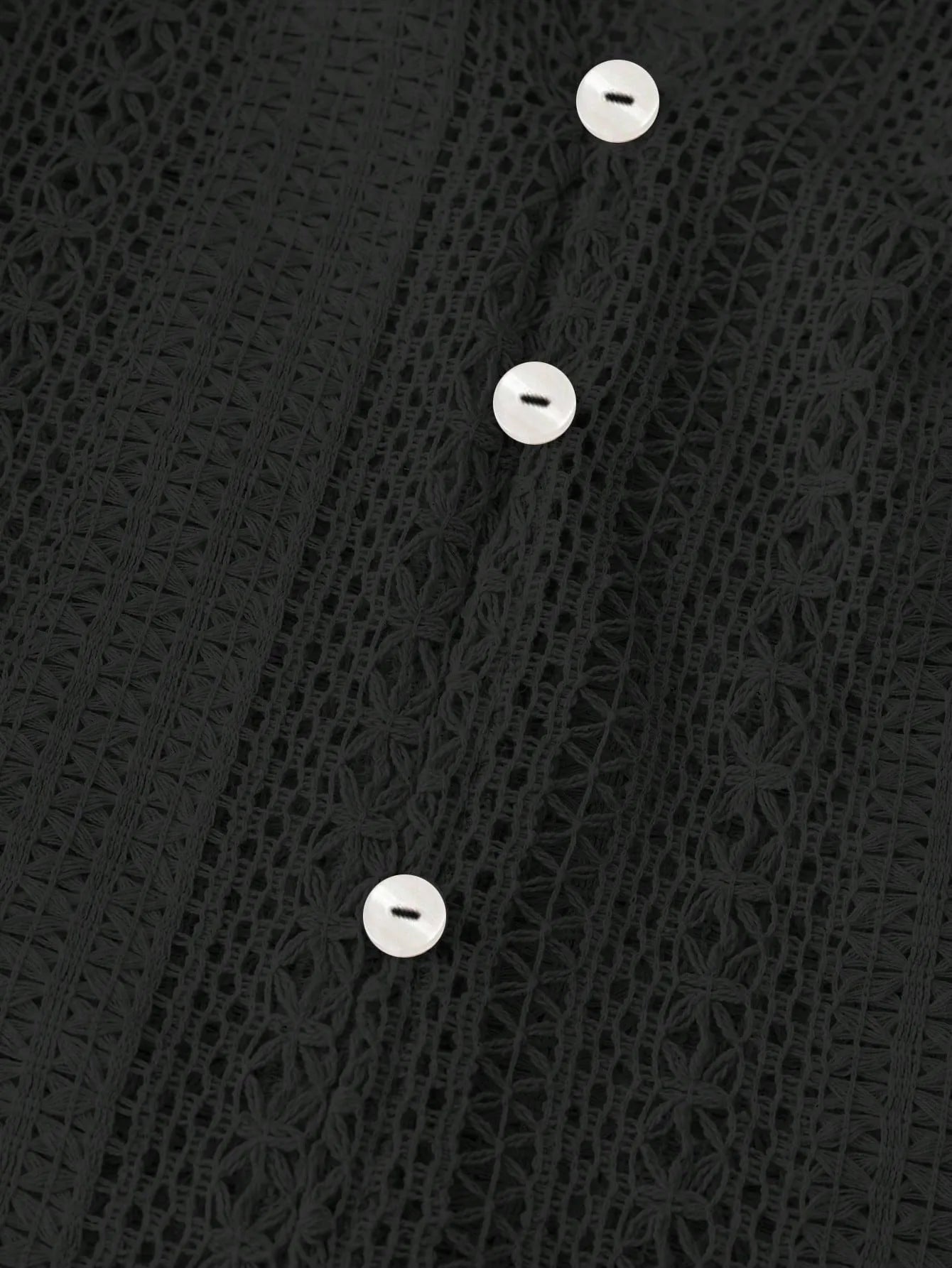 Crochet Notched Button-Front Shirt 783c9f5c-9b8b-44fa-92b1-bc0d1e0303bd-Max-Origin