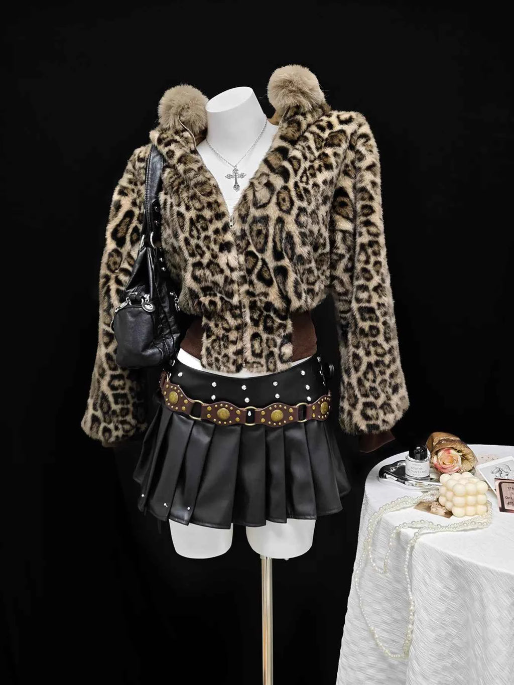 Leopard Faux Fur Hooded Outerwear 7843bff7ec7242ec8d9ceb278c711489-Max-Origin