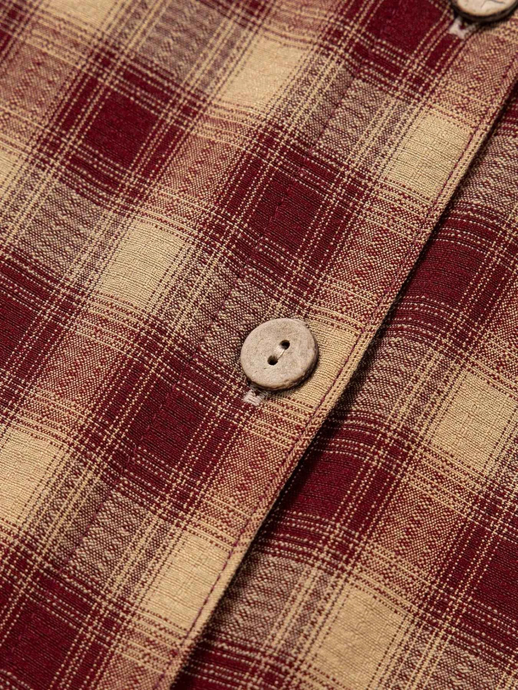 Plaid Print Ruffled Long Sleeve Patchwork Hem Mini Shirt Dress 785ebc0656f2433e959463f66761f4ae-Max-Origin