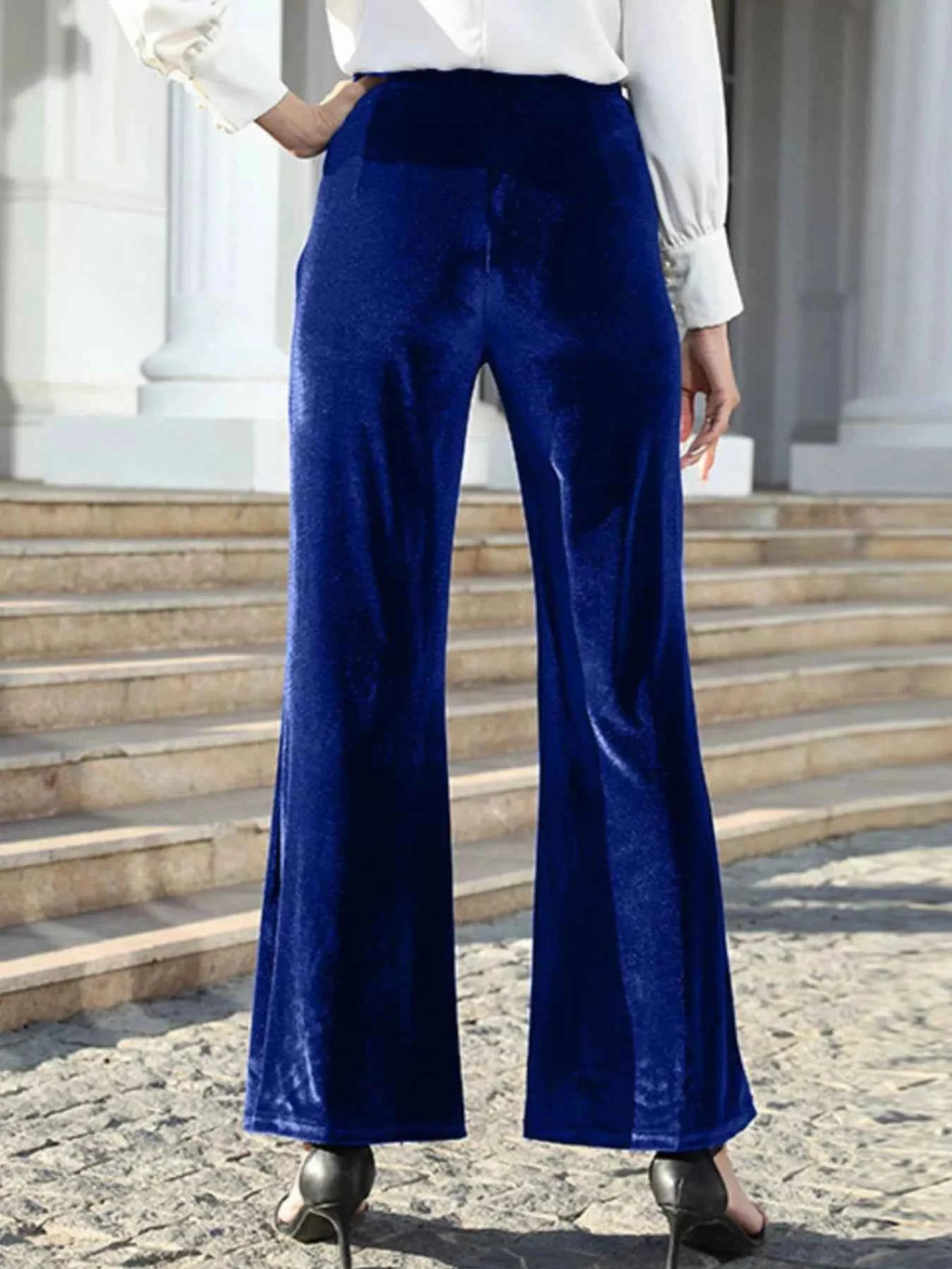 High-Waisted Wide Leg Velvet Pants 786c073b-f9be-4074-b12c-01222343d841-Max-Origin