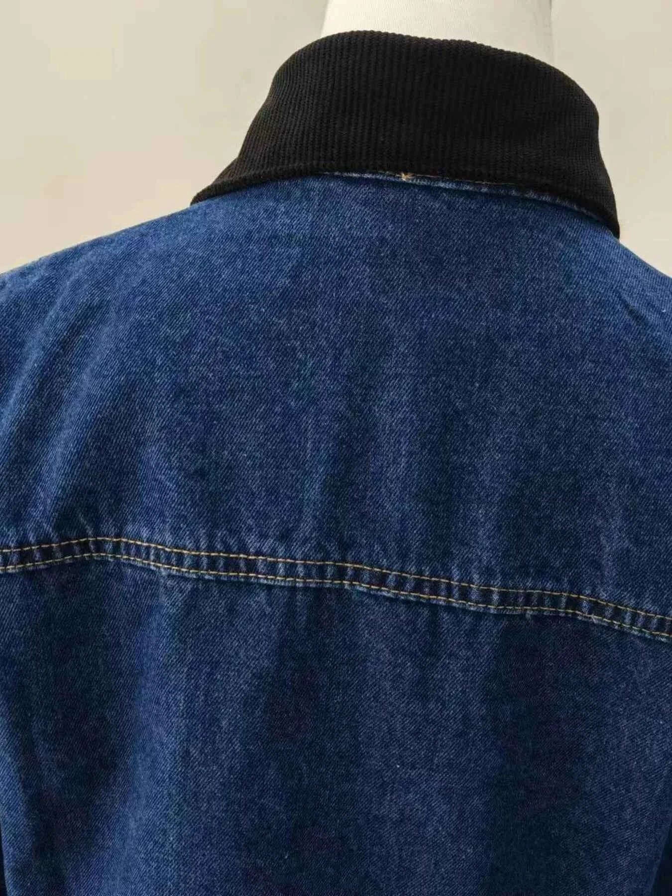 Snap Down Denim Jacket with Chest Pockets 78a48dd6ccf34e1280ddf79dea93d70a-Max-Origin