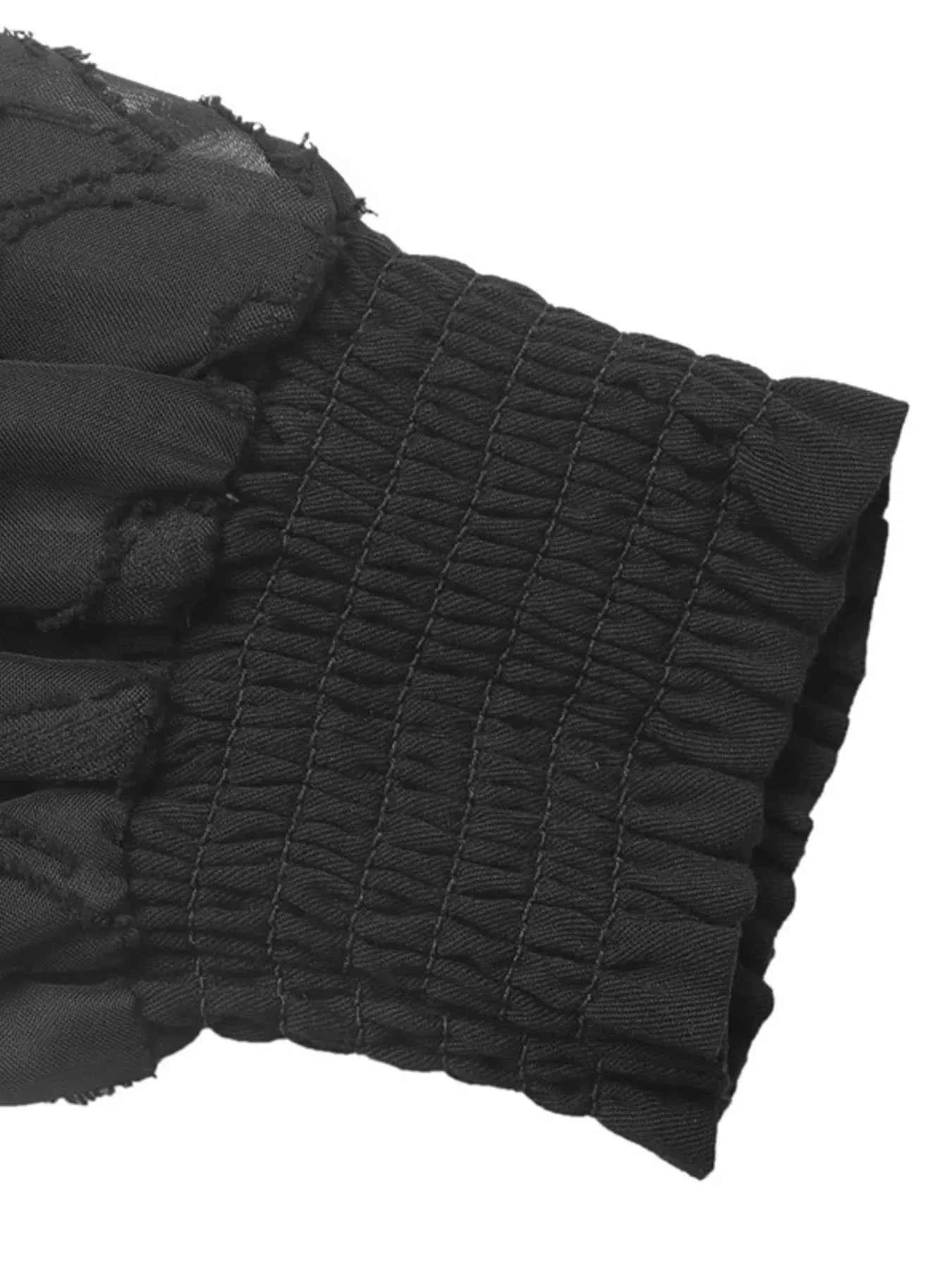 Lace Detail Lantern Sleeve Tiered Dress 78cf8341-e826-408d-a87a-8f18ee326518-Max-Origin