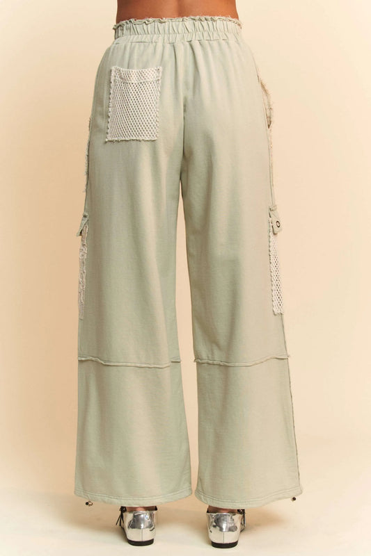 Lace Patchwork Bottom Opening Adjustable Pants 78d1bbf96d1f4792af961cb910475592-Max-Origin