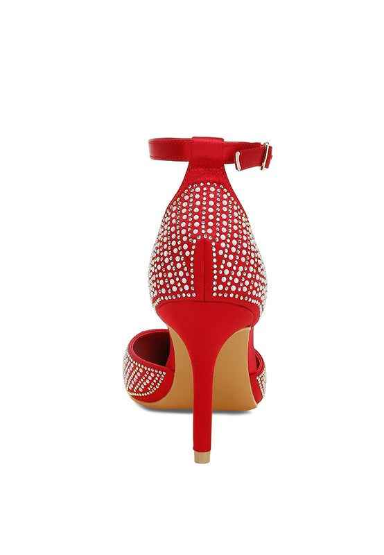 Wanda Pearls & Sequins Embellished Sandals 790b8034-5c22-4090-ad75-f1e90a7c59c2